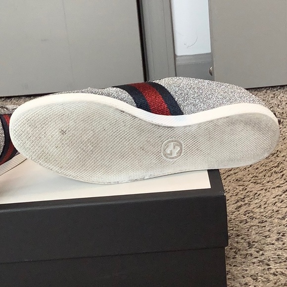 💎 Gucci Glitter Web Sneakers 💎 - Picture 11 of 12